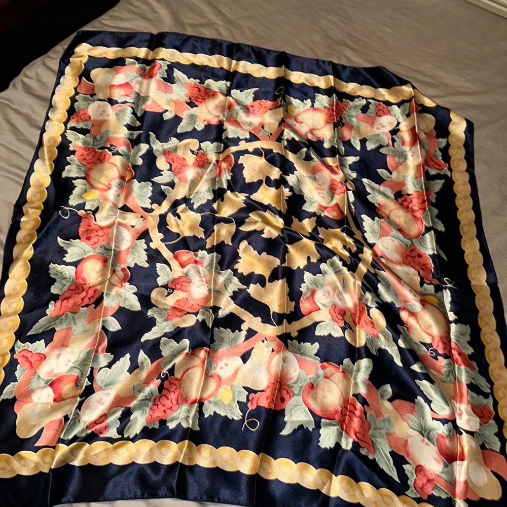 Silky scarf